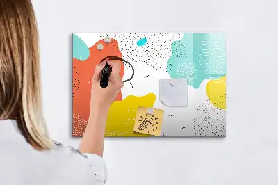 Mágneses törölhető tábla POP absztrakció mintával
