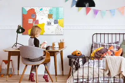 Mágneses törölhető tábla POP absztrakció mintával
