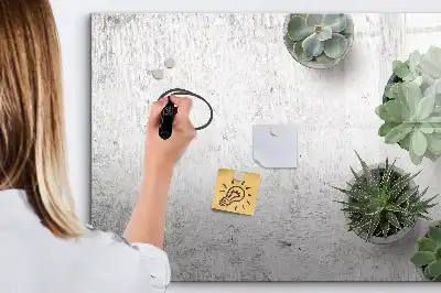 Mágneses tábla filctollal dísznövények mintával