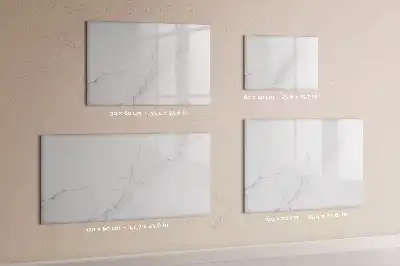 Mágneses törölhető tábla dekoratív márványmintás kivitelben