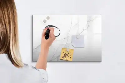 Mágneses törölhető tábla dekoratív márványmintás kivitelben