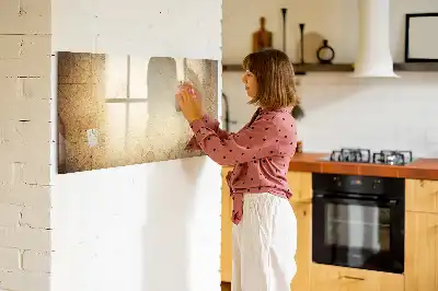 Mágneses törölhető tábla régi világtérkép mintával