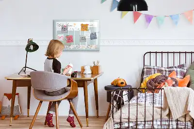 Mágneses törölhető tábla heti órarend kialakítással