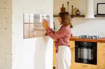 Mágneses törölhető tábla tengerparti idézet mintával