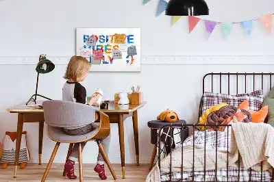 Mágneses törölhető tábla pozitív idézet mintával