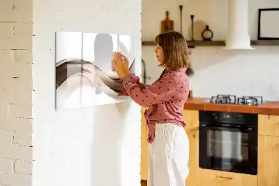Mágneses törölhető tábla absztrakció vonal mintával
