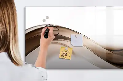 Mágneses törölhető tábla absztrakció vonal mintával