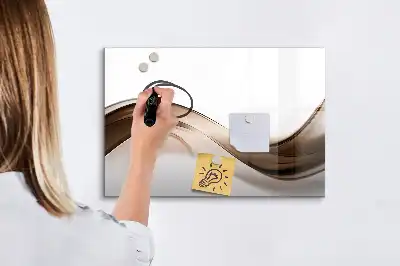 Mágneses törölhető tábla absztrakció vonal mintával