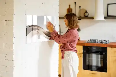 Mágneses törölhető tábla absztrakció vonal mintával
