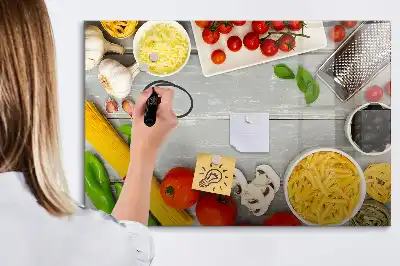Mágneses tábla filctollal