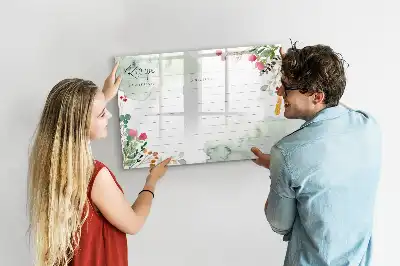 Mágneses tábla filctollal hely a receptnek