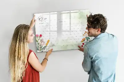 Mágneses törölhető tábla hely a receptnek
