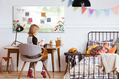 Mágneses törölhető tábla hely a receptnek