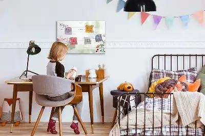 Mágneses törölhető tábla hely a receptnek