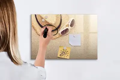 Mágneses tábla filctollal nyári kiegészítő