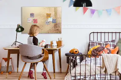 Mágneses törölhető tábla absztrakt levelek mintával