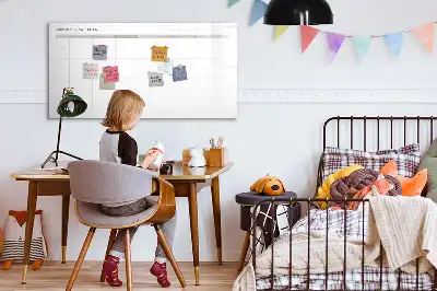 Mágneses menütervező tábla minimalista kivitelben filctollal