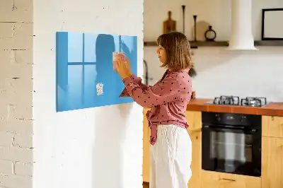 Mágneses törölhető tábla világoskék színű