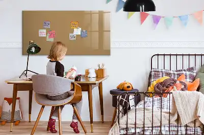 Mágneses törölhető tábla sötétbézs színű