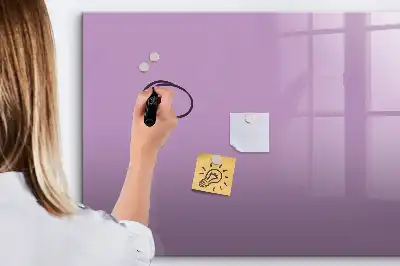 Mágneses tábla filctollal lila színű