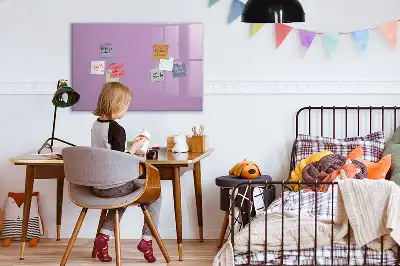 Mágneses tábla filctollal lila színű