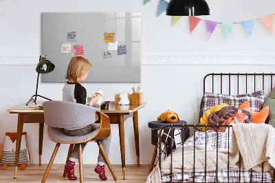 Mágneses törölhető tábla világosszürke színű