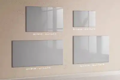 Mágneses törölhető tábla világosszürke színű