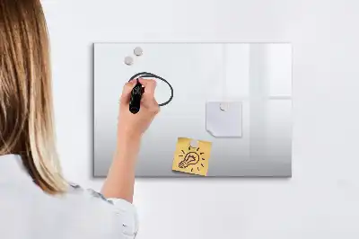 Mágneses tábla filctollal sötétfehér színű