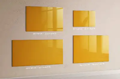 Mágneses tábla filctollal aranysárga színben
