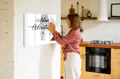 Mágneses tábla filctollal kültéri kaland kivitelben