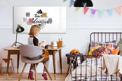 Mágneses törölhető tábla kaland mintával