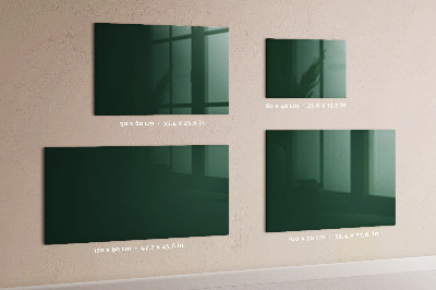 Mágnestábla Színe üveg zöld