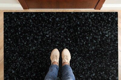 Lábtörlő szőnyeg Fekete pöttyök
