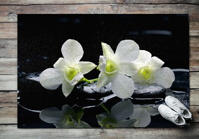 Egyedi lábtörlő Orchideák
