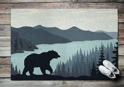 Lábtörlő Medve erdő