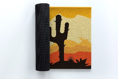 Lábtörlő szőnyeg Sivatagi kaktusz