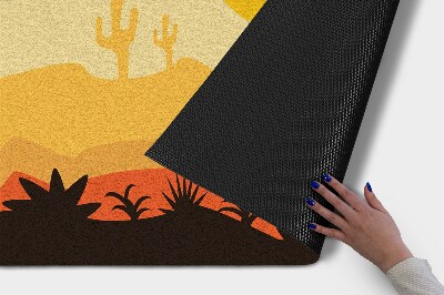 Lábtörlő szőnyeg Sivatagi kaktusz