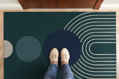 Beltéri lábtörlő szőnyeg Geometriai mintázat