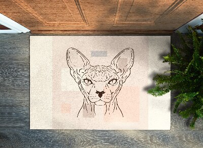 Lábtörlő Szfinx macska