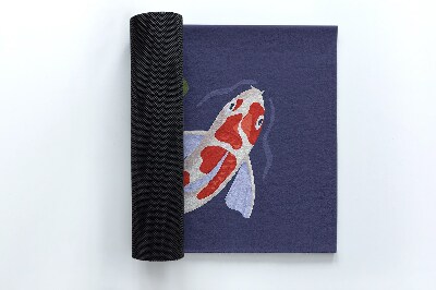 Modern lábtörlő Koi halak