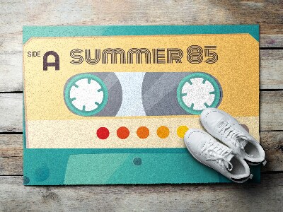 Lábtörlő szőnyeg Retro kazetta summertime 85