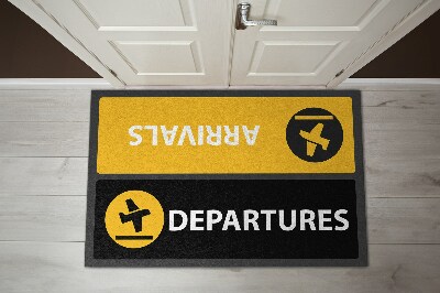 Lábtörlő Arrivals departures