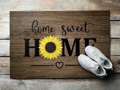 Beltéri lábtörlő szőnyeg Home sweet home