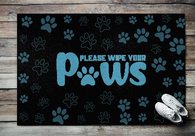 Lábtörlő Please wipe your paws