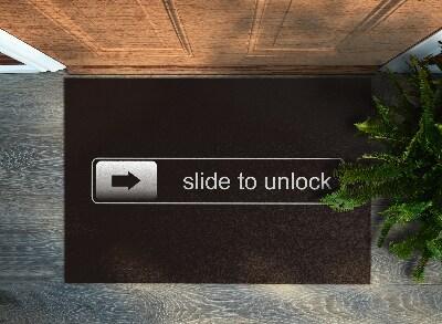 Lábtörlő Slide to unlock