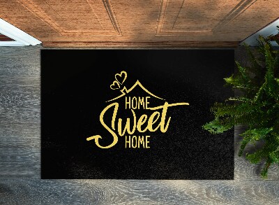 Lábtörlő egyedi Home sweet home