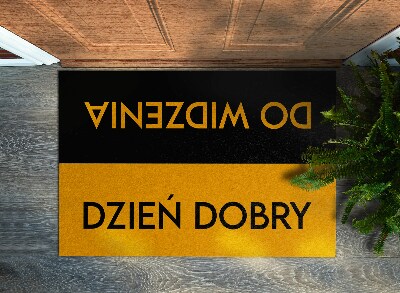 Lábtörlő Dzień dobry do widzenia