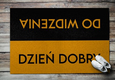 Lábtörlő Dzień dobry do widzenia