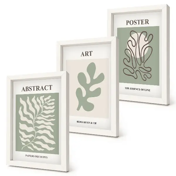 Henri Matisse virágos plakát szett modern keretezett kivitelben