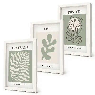 Henri Matisse virágos plakát szett modern keretezett kivitelben